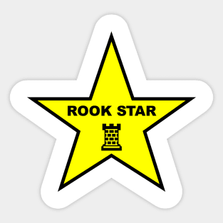 Rook Star Sticker